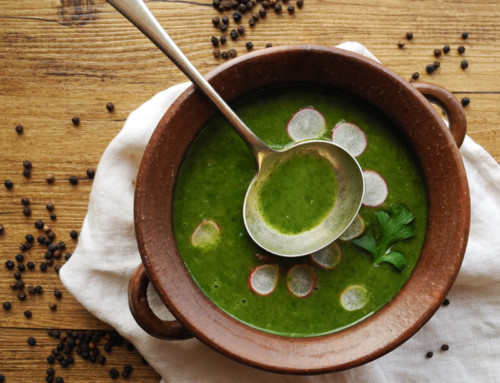 Cuisine ayurvédique : soupe de fanes de radis